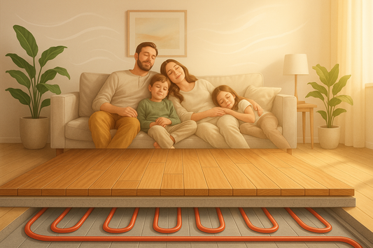 Breathe Easier with Underfloor Heating—Say Goodbye to Dust Mites and Allergies