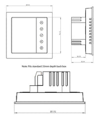 Heatmiser Edge Digital Thermostat