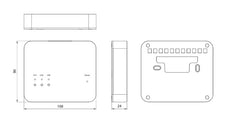 Heatmiser RF-Switch - Two Zone Wireless Receiver