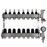 NovaTherm™ 8 Port Underfloor Heating Manifold