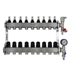 NovaTherm™ 9 Port Underfloor Heating Manifold