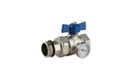 NovaTherm™ Ball Valves with Temperature Gauges