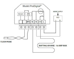 ProWarm Pro Digital Thermostat