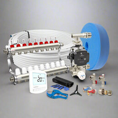 NovaTherm 180sqm Multi-zone Wet Underfloor Heating Kit