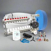 NovaTherm 200sqm Multi-Zone Water Underfloor Heating Kit