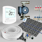 RetroFit Low Profile Multi Zone Wet Underfloor Heating Kit - 32sqm