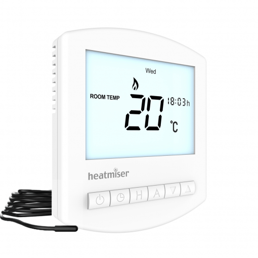 Heatmiser Slimline-E - Electric Floor Heating Thermostat