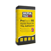 Rapid set flexible tile adhesive