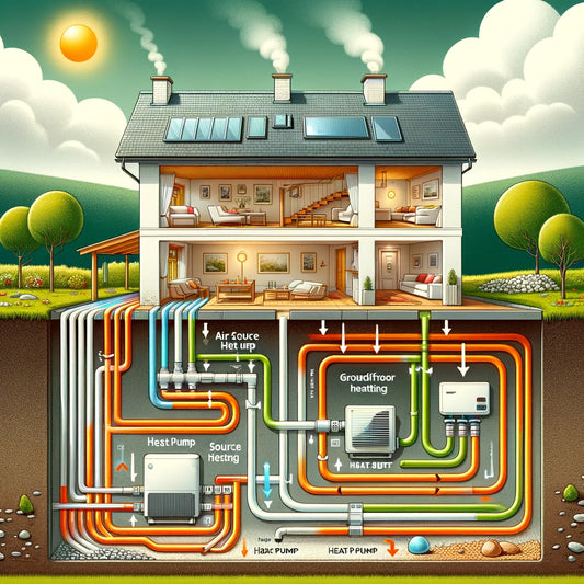 Understanding Underfloor Heating with Air Source and Ground Source Heat Pumps