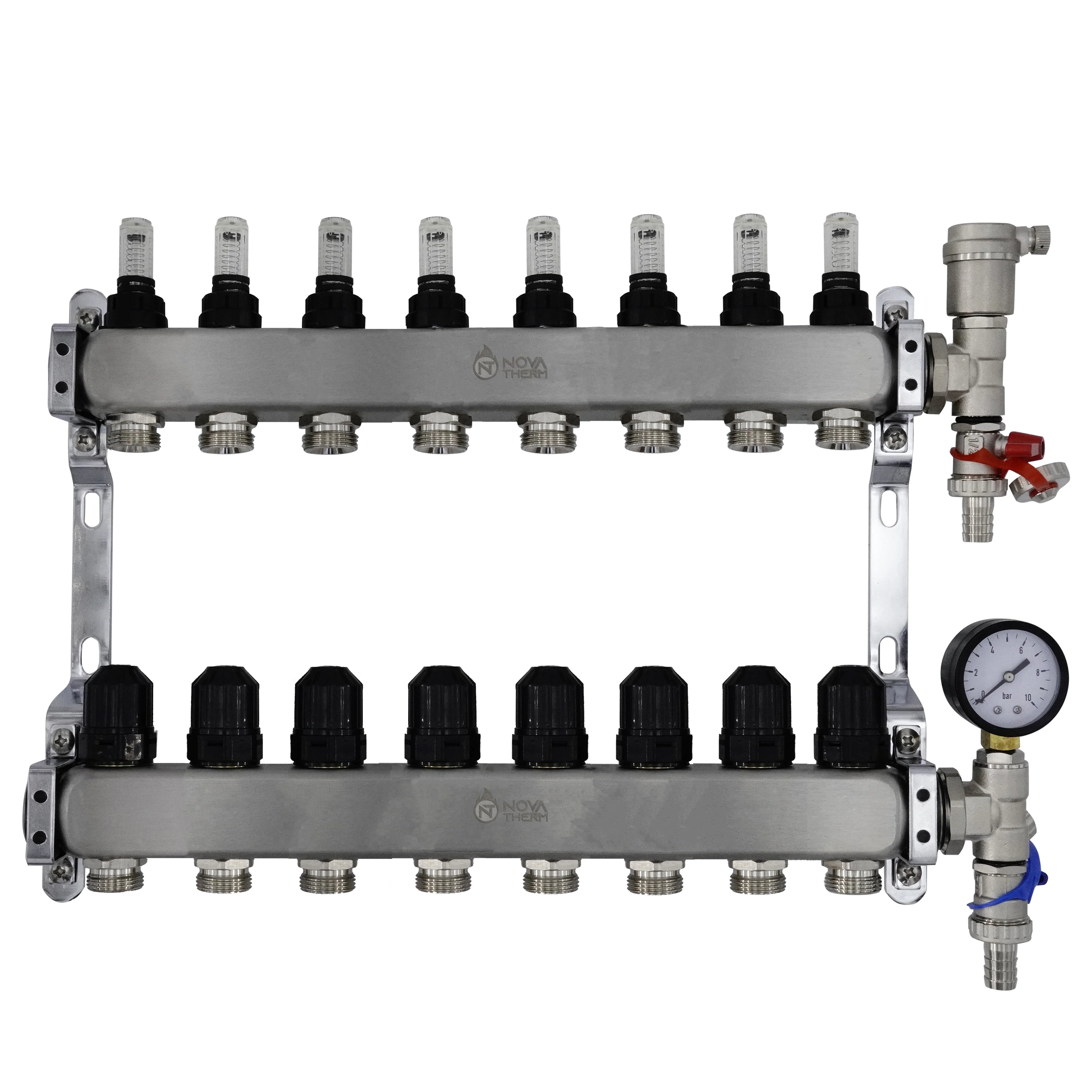 NovaTherm 160sqm Multi-Zone Water Underfloor Heating Kit