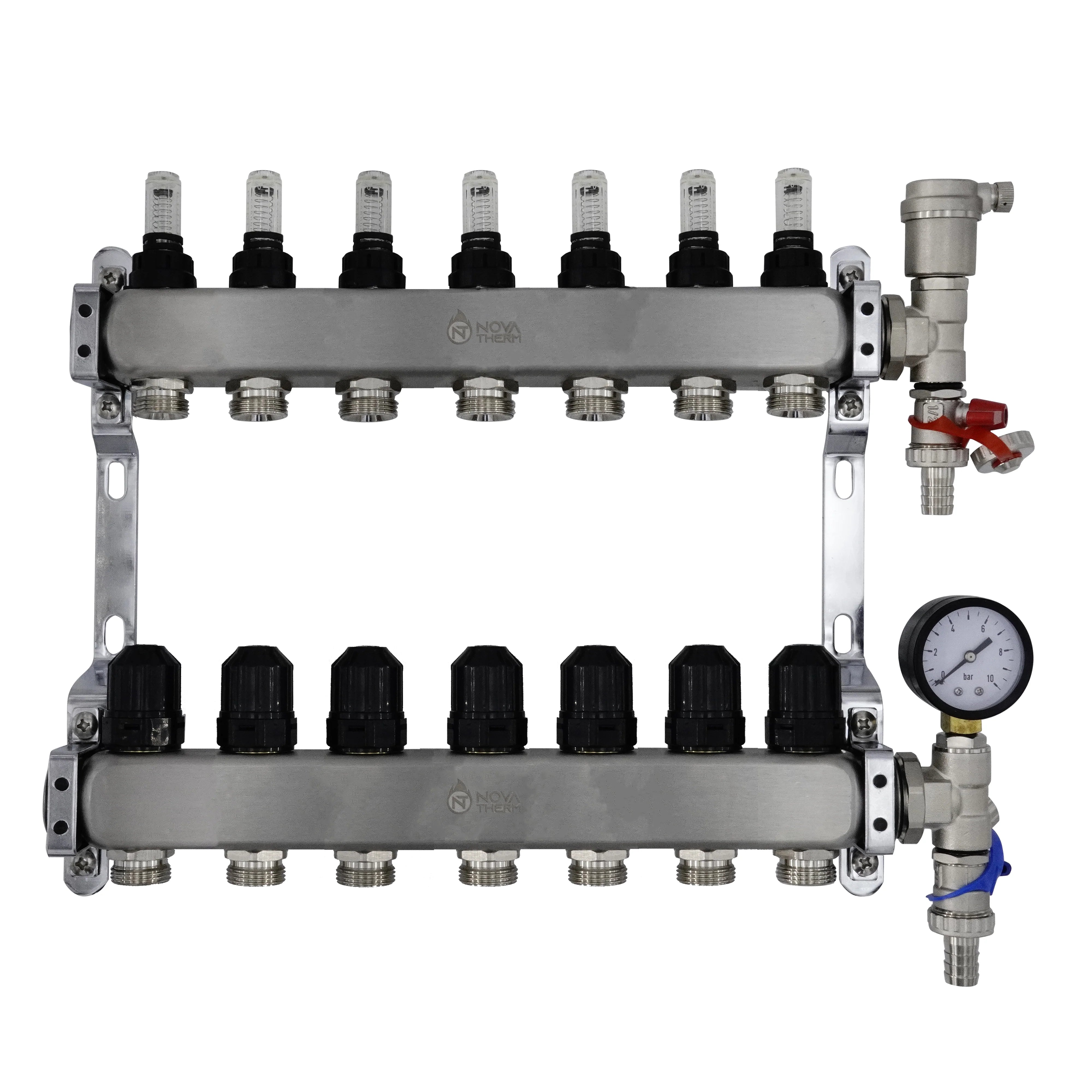 NovaTherm 140sqm Multi-Zone Water Underfloor Heating Kit