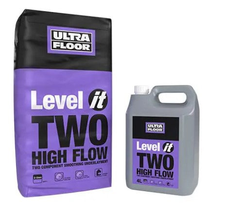 Ultra Level IT TWO Self-Levelling Compound - 20KG Bag + 4ltr Latex